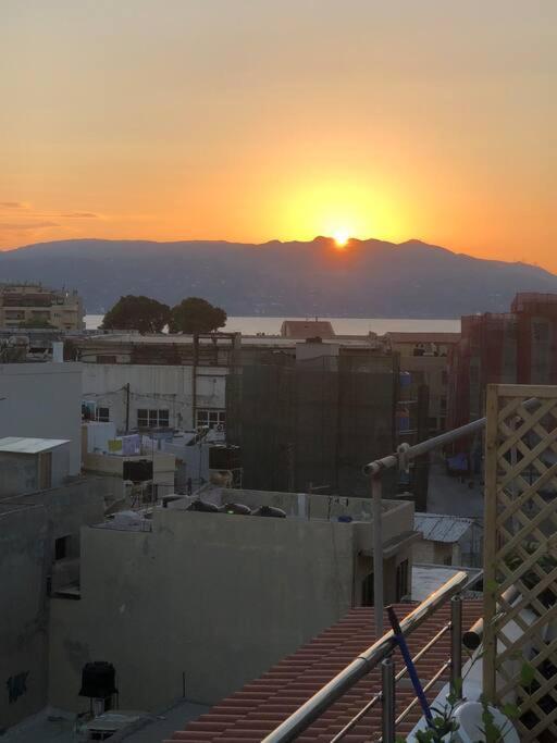 شقة Εα City Skyline Veranda كاندية المظهر الخارجي الصورة